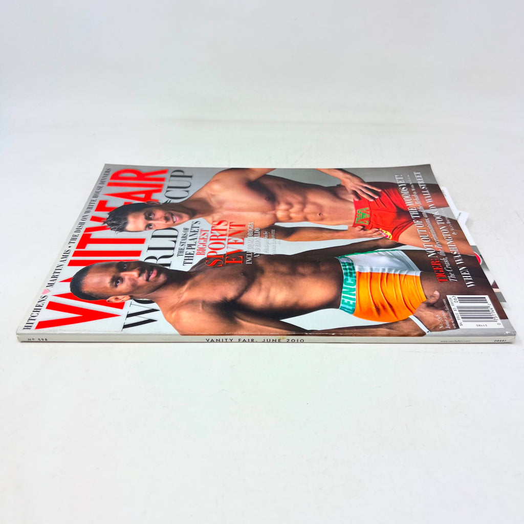 Vanity Fair Magazine June 2010 DROGBA & RONALDO Great Cover Story