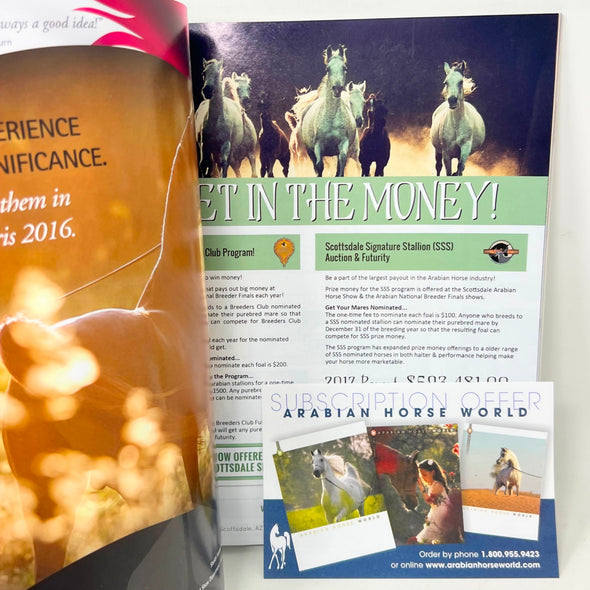 Arabian Horse World November 2016 Vo 57 No.2 Horse Magazine