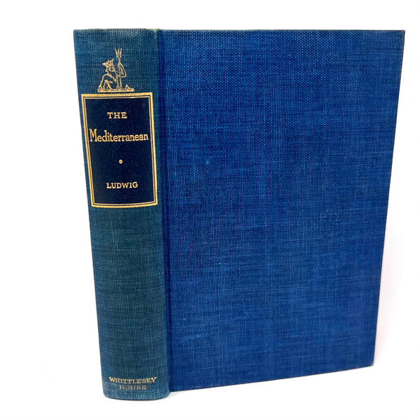 The Mediterranean Saga of A Sea By  Emil Ludwig 2nd Printing
