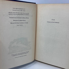 The Mediterranean Saga of A Sea By  Emil Ludwig 2nd Printing