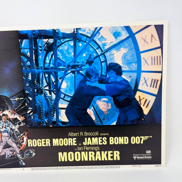 James Bond 007 In Lan Fleming's MoonRaker Collectible Movie Lobby Card No.3