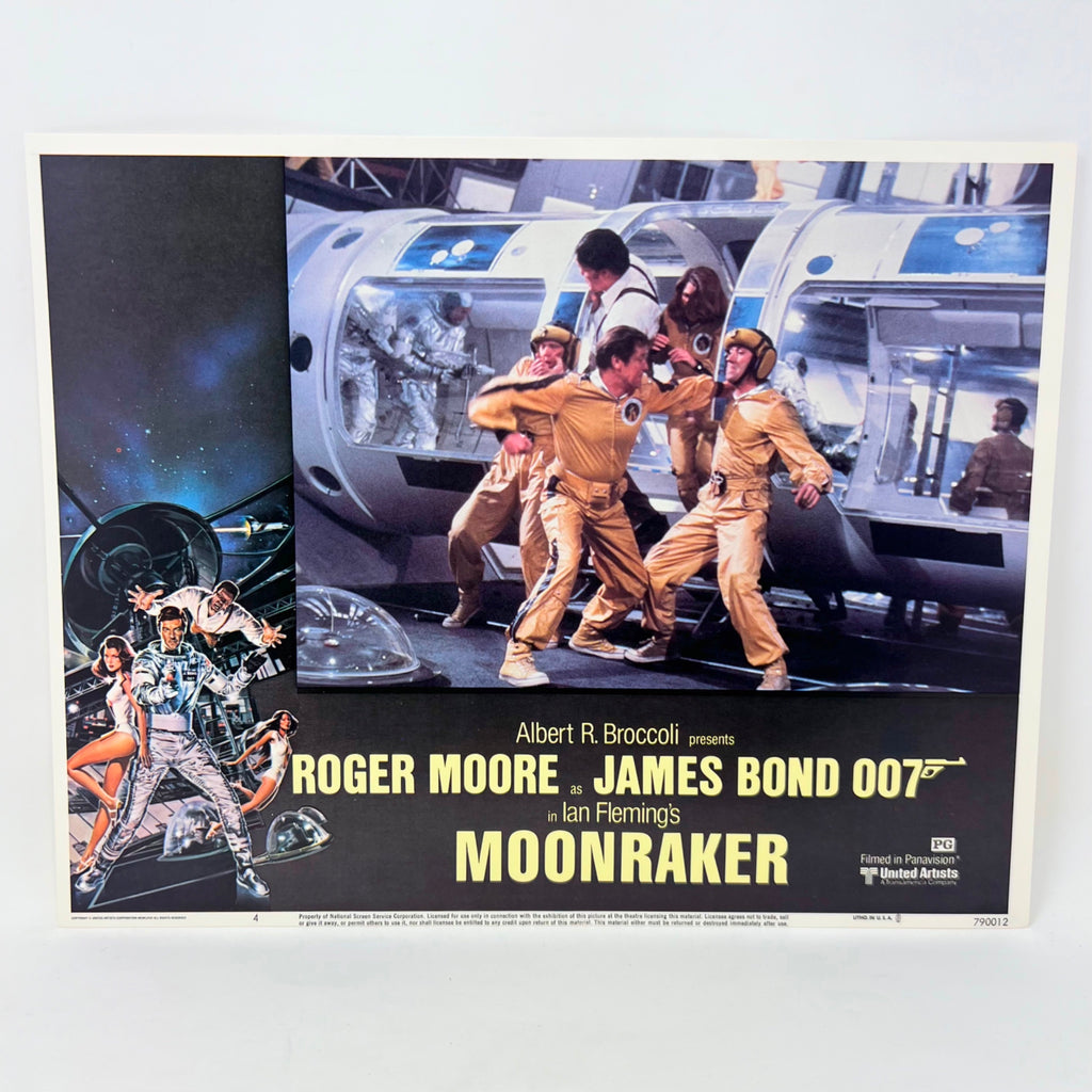 James Bond 007 In Lan Fleming's MoonRaker Collectible Movie Lobby Card No.4