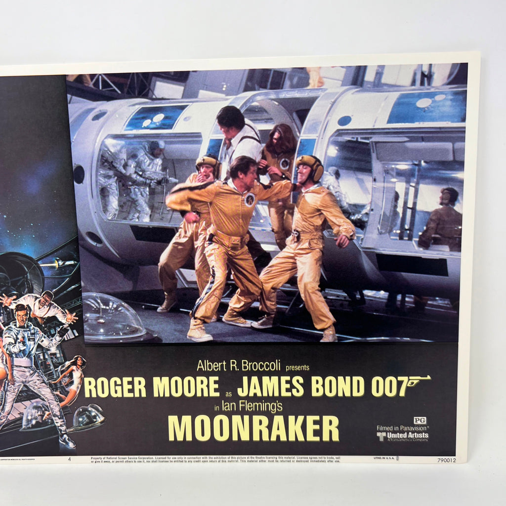 James Bond 007 In Lan Fleming's MoonRaker Collectible Movie Lobby Card No.4