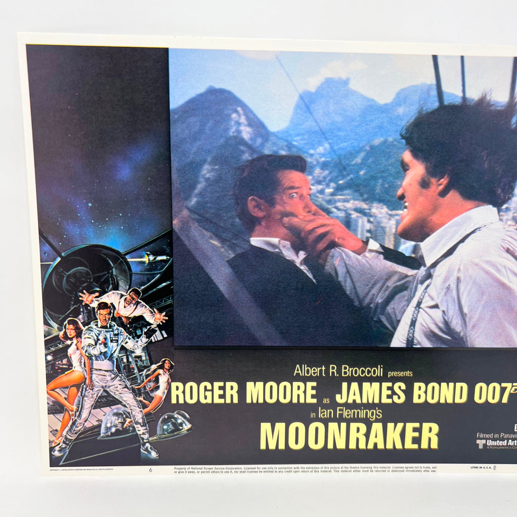 James Bond 007 In Lan Fleming's MoonRaker Collectible Movie Lobby Card No.6