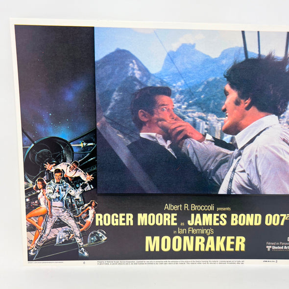James Bond 007 In Lan Fleming's MoonRaker Collectible Movie Lobby Card No.6