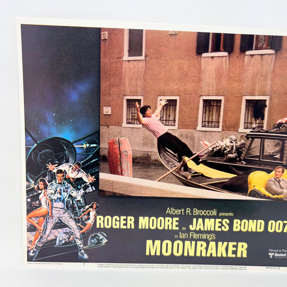 James Bond 007 In Lan Fleming's MoonRaker Collectible Movie Lobby Card No.7