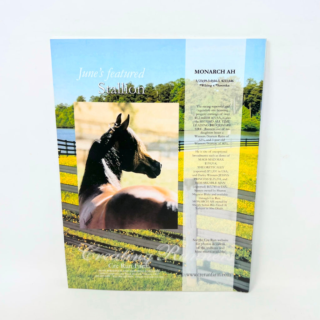 Arabian Finish Line June 2011 Vol. 24 No.6 Arabian Racings foremost Publication