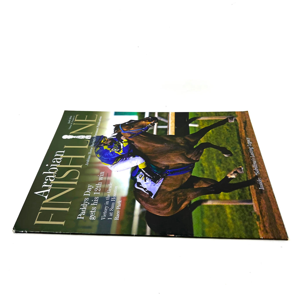 Arabian Finish Line April 2016 Arabian Horse Racings foremost Publication
