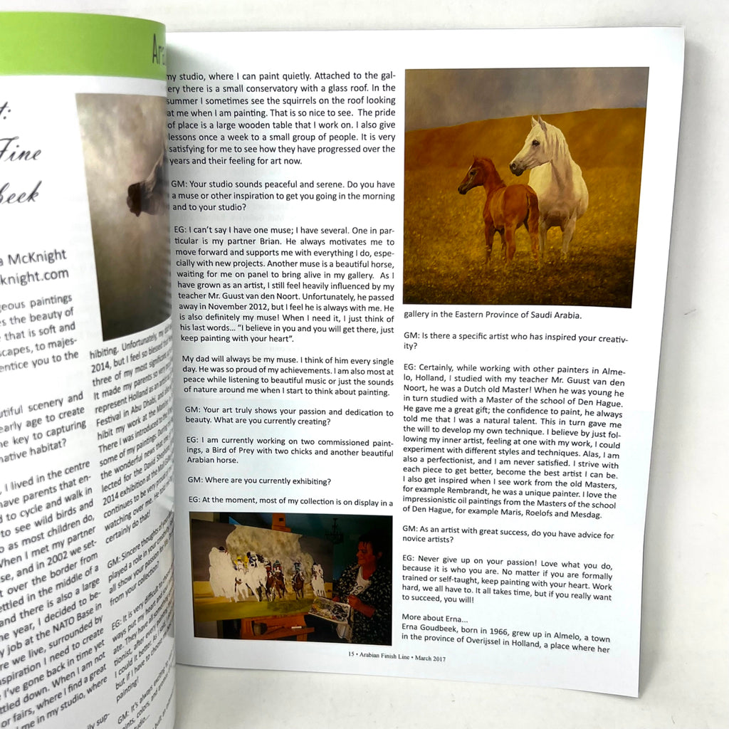 Arabian Finish Line March 2017 Arabian Horse Racing's Foremost Publication