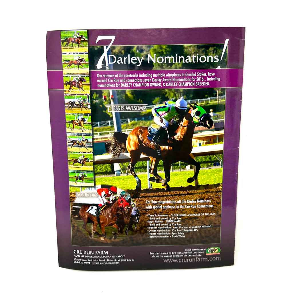 Arabian Finish Line March 2017 Arabian Horse Racing's Foremost Publication