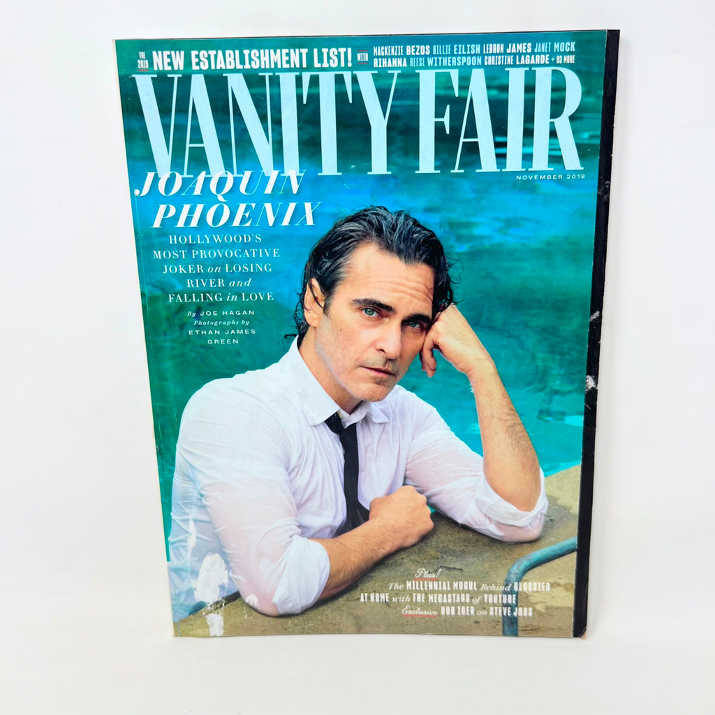 Vanity November 2019 Fair Joaquin Phoenix Hollywood's Most Provocative Joker