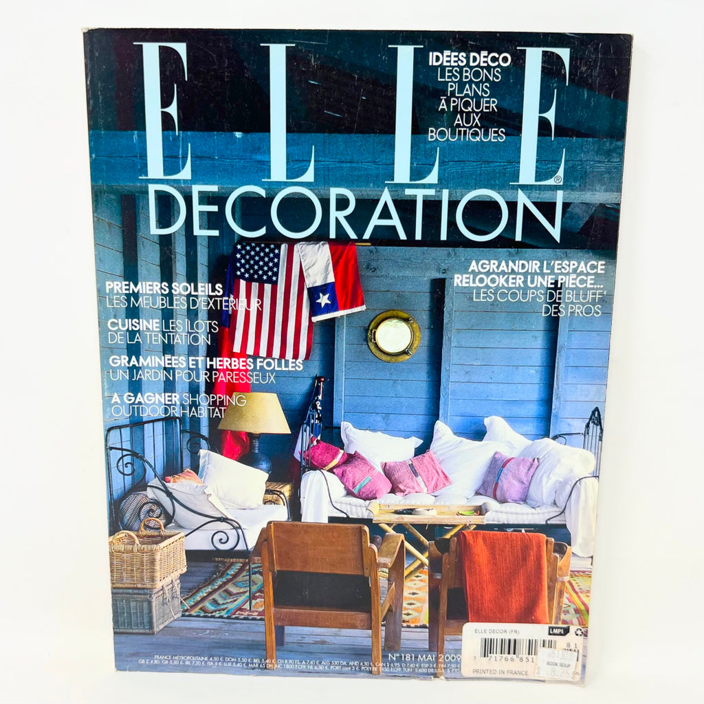 ELLE Decoration Magazine No.181 Mai 2009 French