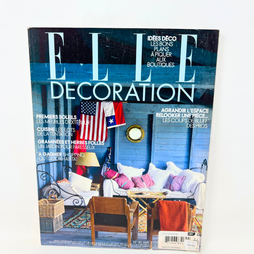 ELLE Decoration Magazine No.181 Mai 2009 French