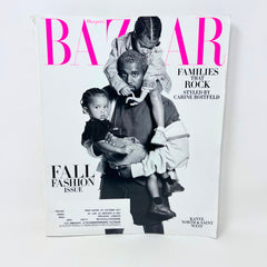 Harper's Bazaar Magazine September 2018 Mag Kanye West North Saint W Label