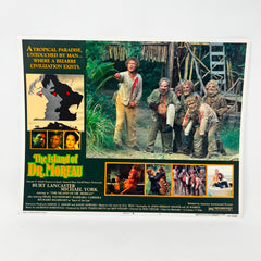 1977 The island of Dr. Moreau Horror Scifi Collectible movie Lobby Card set of 8