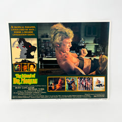 1977 The island of Dr. Moreau Horror Scifi Collectible movie Lobby Card set of 8