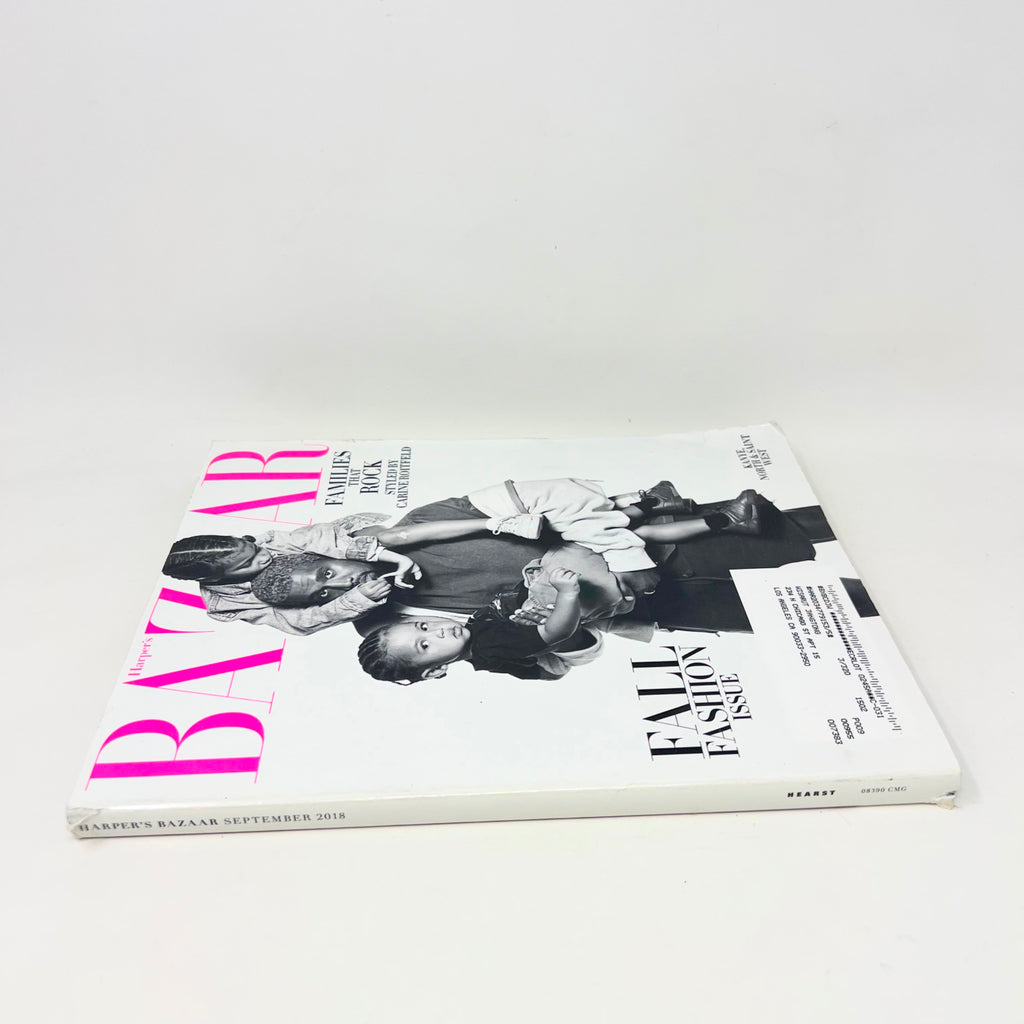 Harper's Bazaar Magazine September 2018 Mag Kanye West North Saint W Label