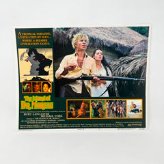 1977 The island of Dr. Moreau Horror Scifi Collectible movie Lobby Card set of 8