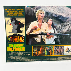 1977 The island of Dr. Moreau Horror Scifi Collectible movie Lobby Card set of 8