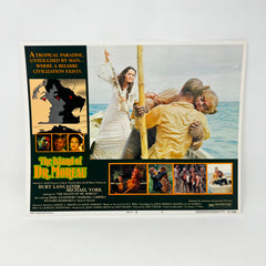 1977 The island of Dr. Moreau Horror Scifi Collectible movie Lobby Card set of 8