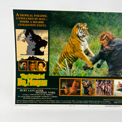 1977 The island of Dr. Moreau Horror Scifi Collectible movie Lobby Card set of 8