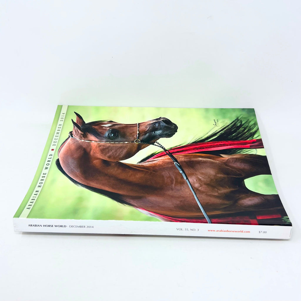 Arabian Horse World Vol. 55 No.3 December 2014 Horse Magazine