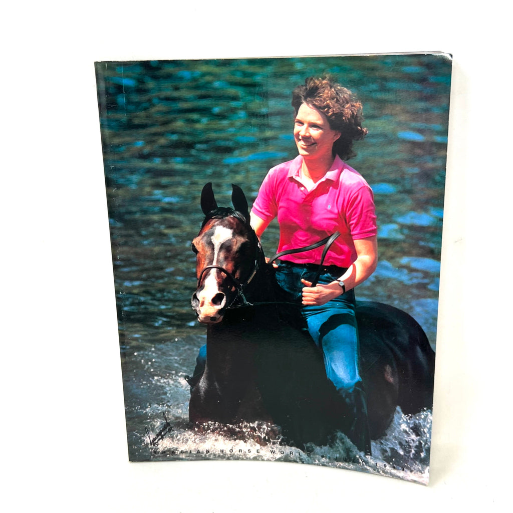 Arabian Horse World July 1989 No. 29 No.10 HOrse Magazine