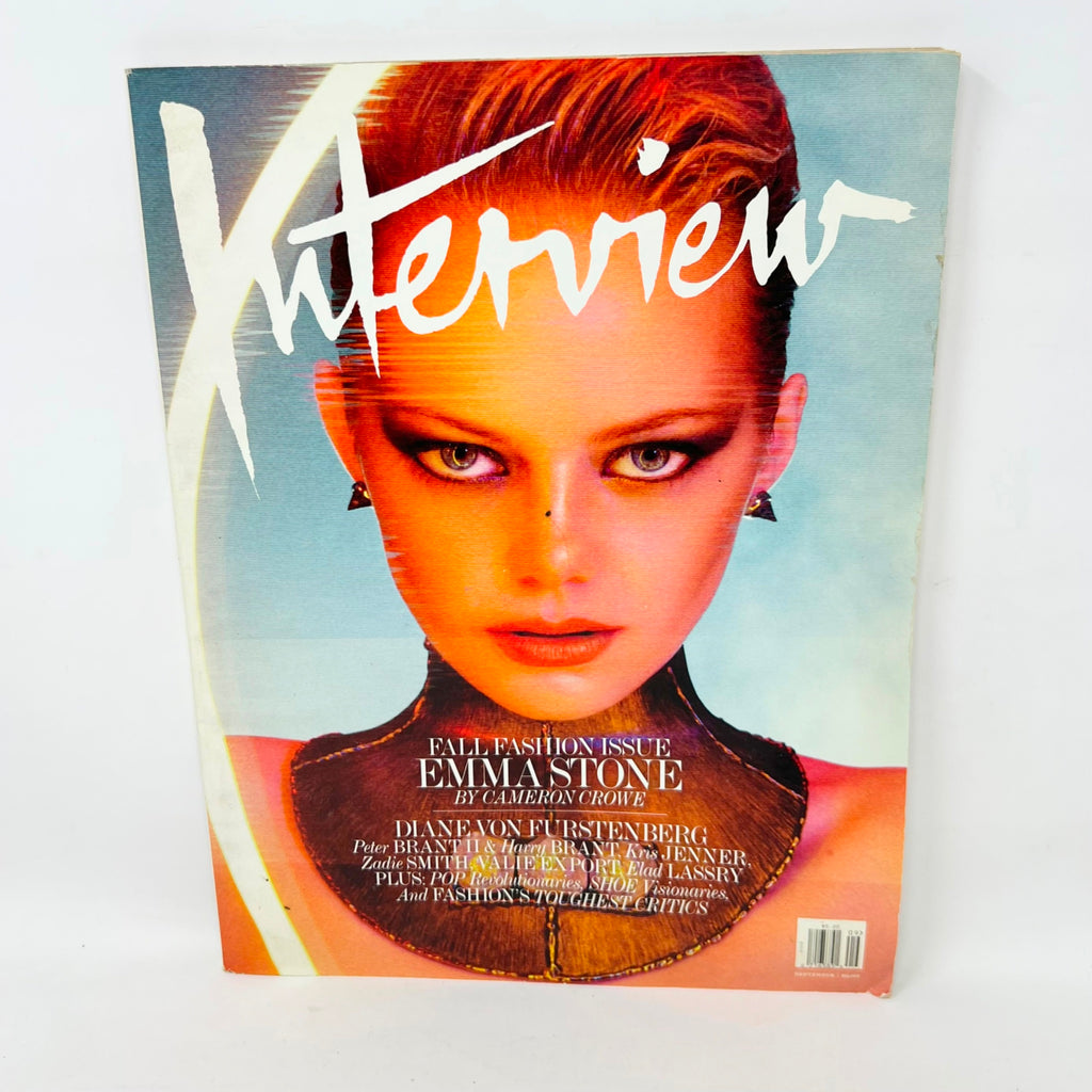 Interview Magazine USA September 2012 Emma Stone