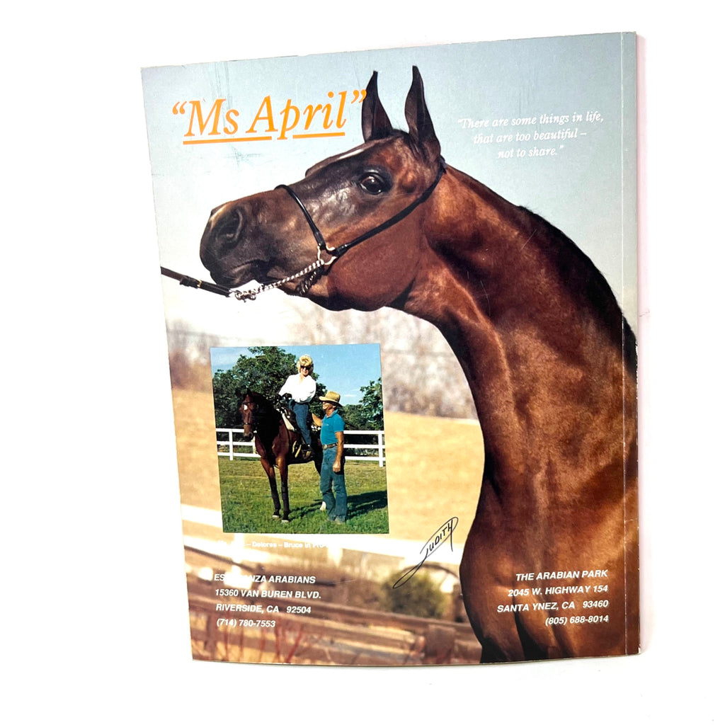 46th Annual All Arabian and Half-Arabian Horse Show 1990 Horse Magazine
