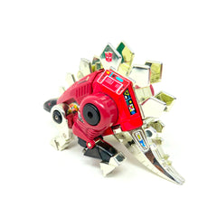 Vintage Transformers 1980 1984 G1 Snarl Stegosaurus Autobot