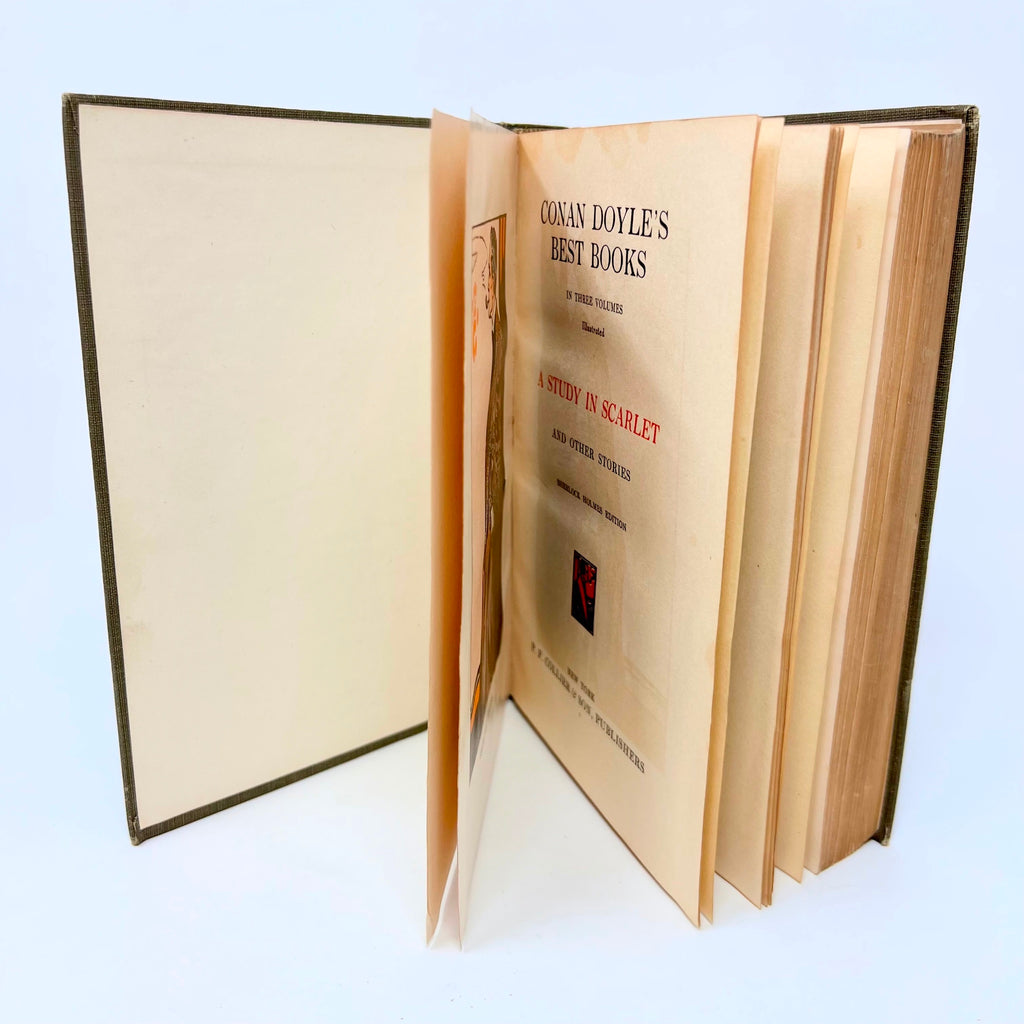 Stories of Sherlock Holmes Conan Doyles Vol I & II
