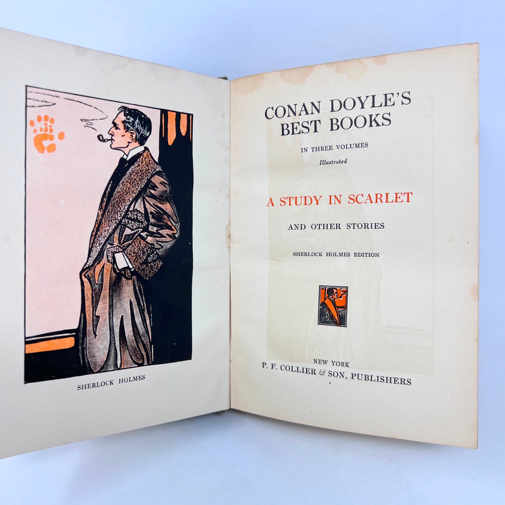 Stories of Sherlock Holmes Conan Doyles Vol I & II