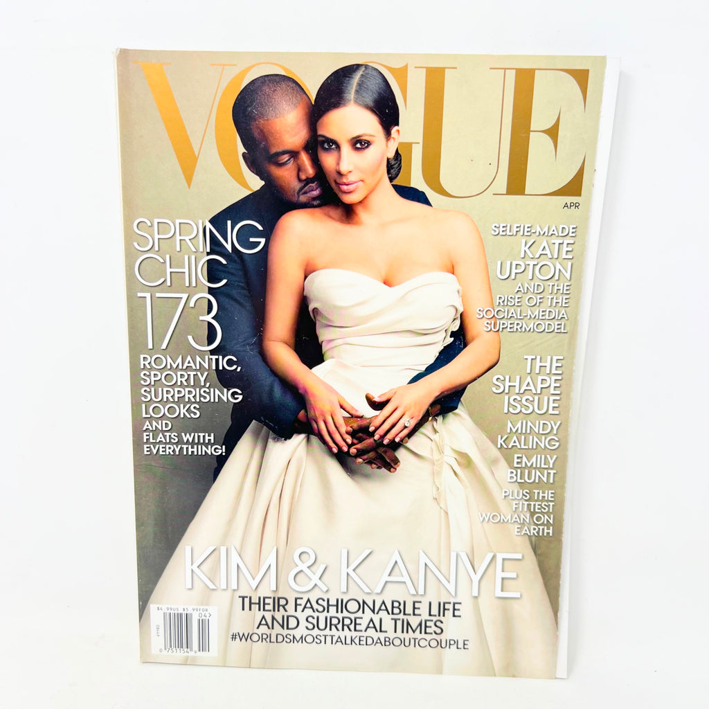 Vogue Magazine April 2014 Kim & Kanye