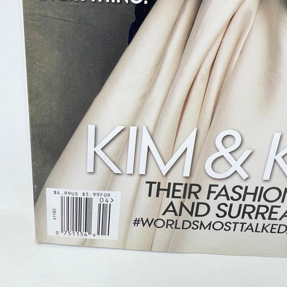 Vogue Magazine April 2014 Kim & Kanye