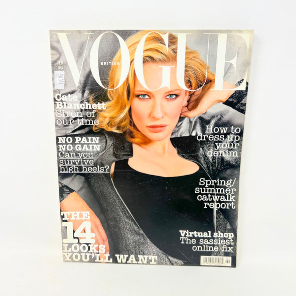 Vogue Magazine February 2004 - Cate Blanchett Cover