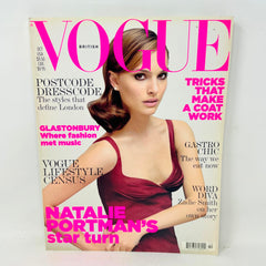 Vogue UK Oct 2005 British Original Fashion Magazine Natalie Portman cover