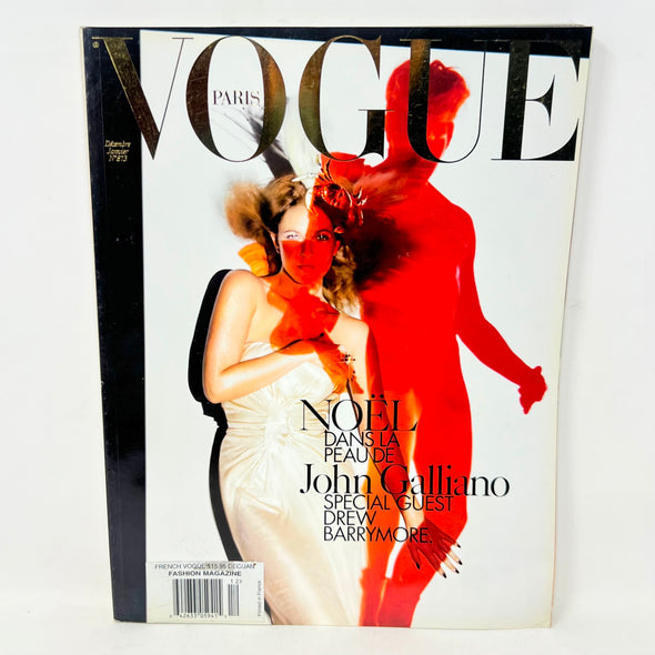 VOGUE Magazine Paris N. 873 December 2006 January 2007  Noel Dans La Peau De