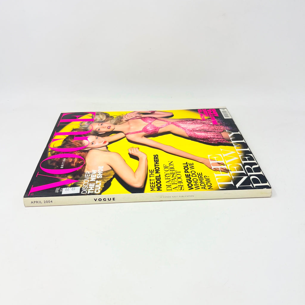 Vogue Magazine April 2004 Lily Cole, Gemma Ward Cover