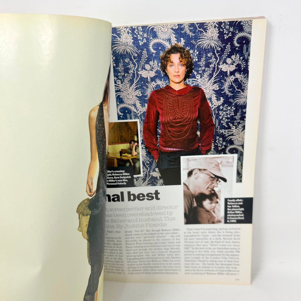 VOGUE Magazine UK March 2003 NATALIA VODIANOVA Terry Richardson MAGGIE RIZER 3