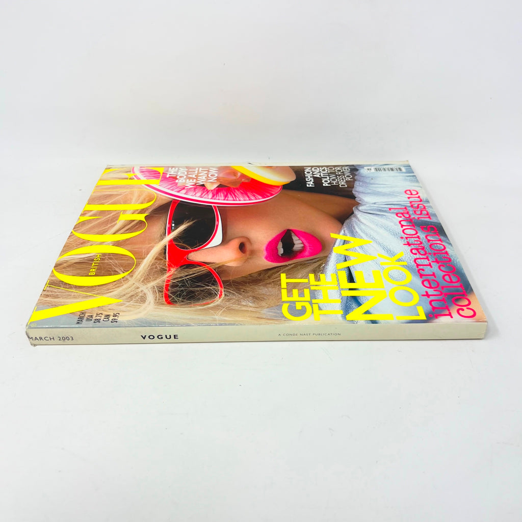 VOGUE Magazine UK March 2003 NATALIA VODIANOVA Terry Richardson MAGGIE RIZER 3