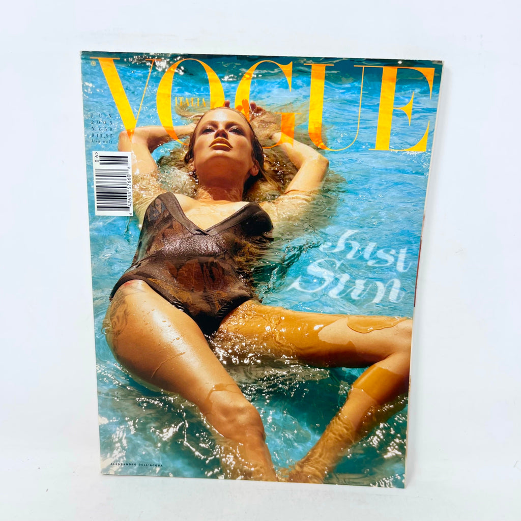 Vogue Magazine Italia June 2005 N.658