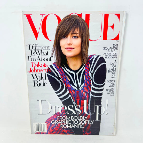 VOGUE Magazine February, 2017 DAKOTA JOHNSON Cover