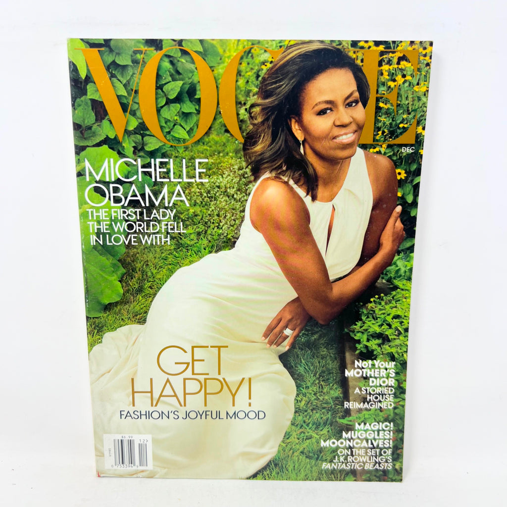 VOGUE Magazine 12 2006 Michelle Obama The First Lady The World Fell in love with