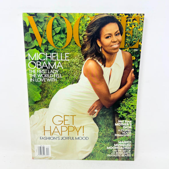 VOGUE Magazine 12 2006 Michelle Obama The First Lady The World Fell in love with