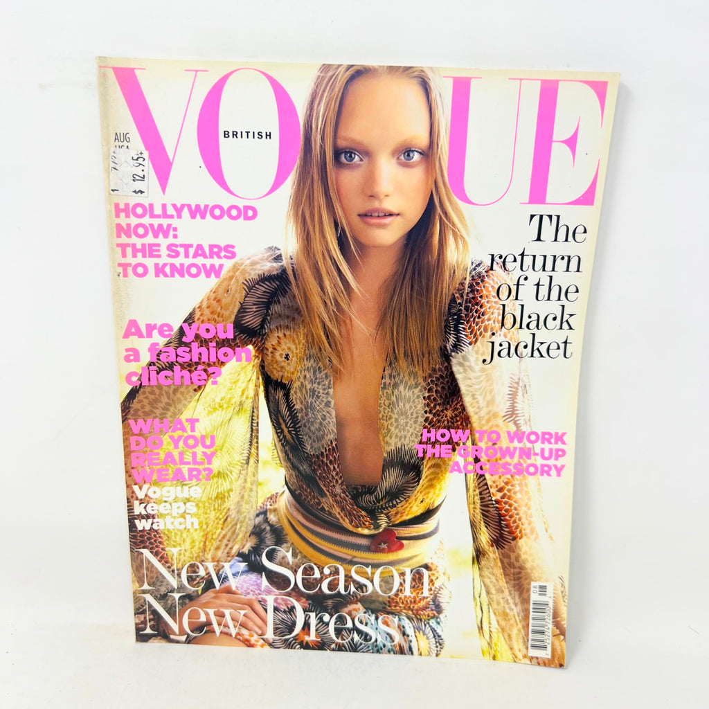 VOGUE Magazine British August 2005 Gemma Ward The Return of the black Jacket