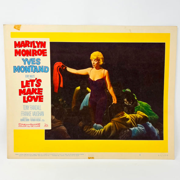 Let's Make Love Collectible movie Lobby Card  Marilyn Monroe Yves Montand