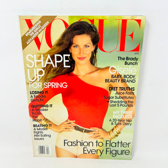 Vogue Magazine April 2010 GISELE BUNDCHEN Cover
