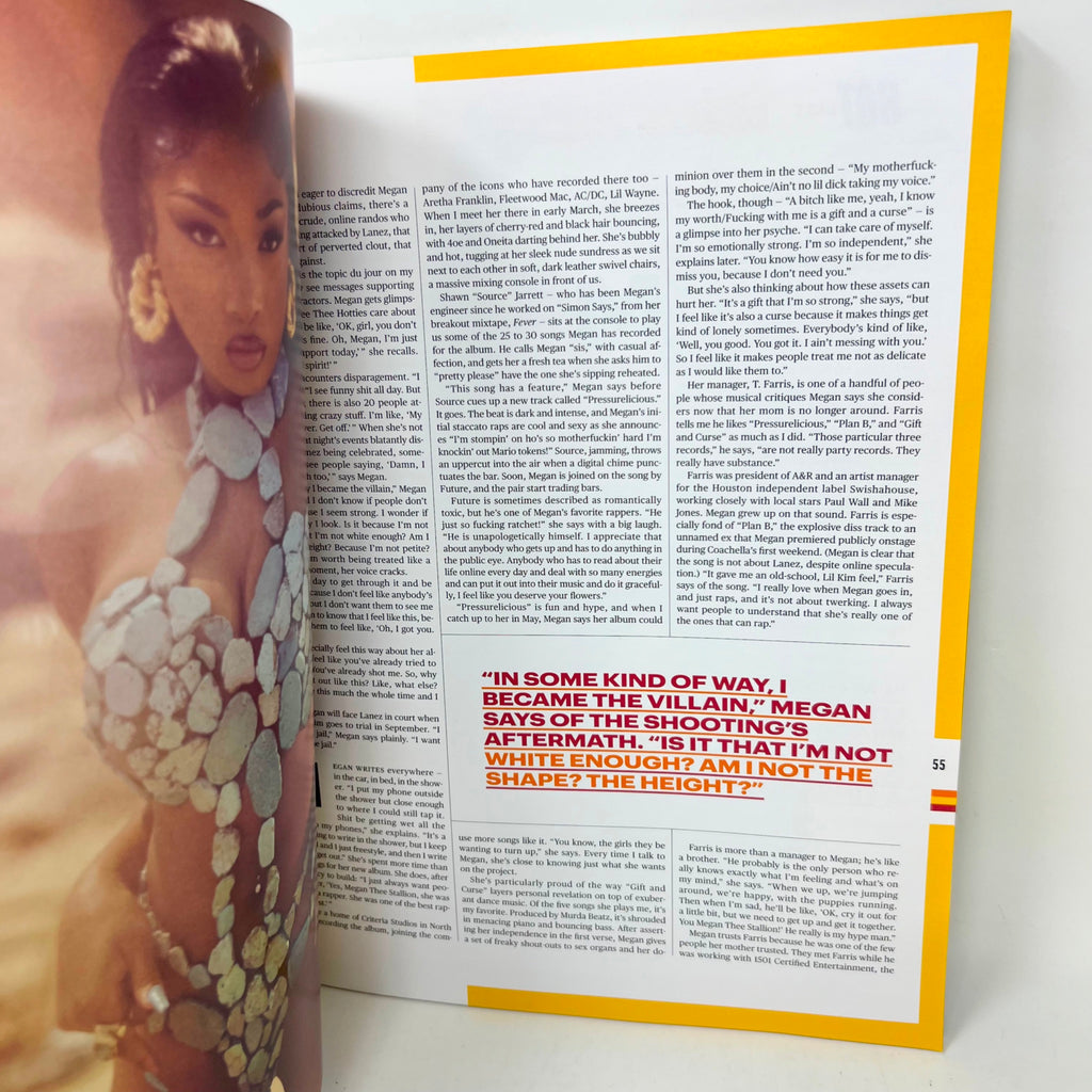 Rolling Stone Magazine July/August 2022 Megan Thee Stallion