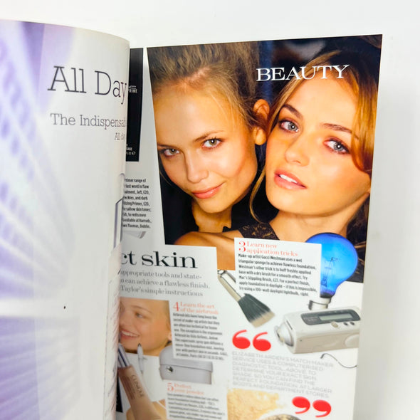 Vogue British Magazine April 2005 Gisele Bundchen Cover