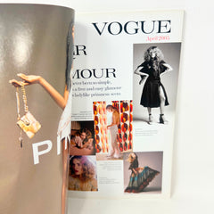 Vogue British Magazine April 2005 Gisele Bundchen Cover